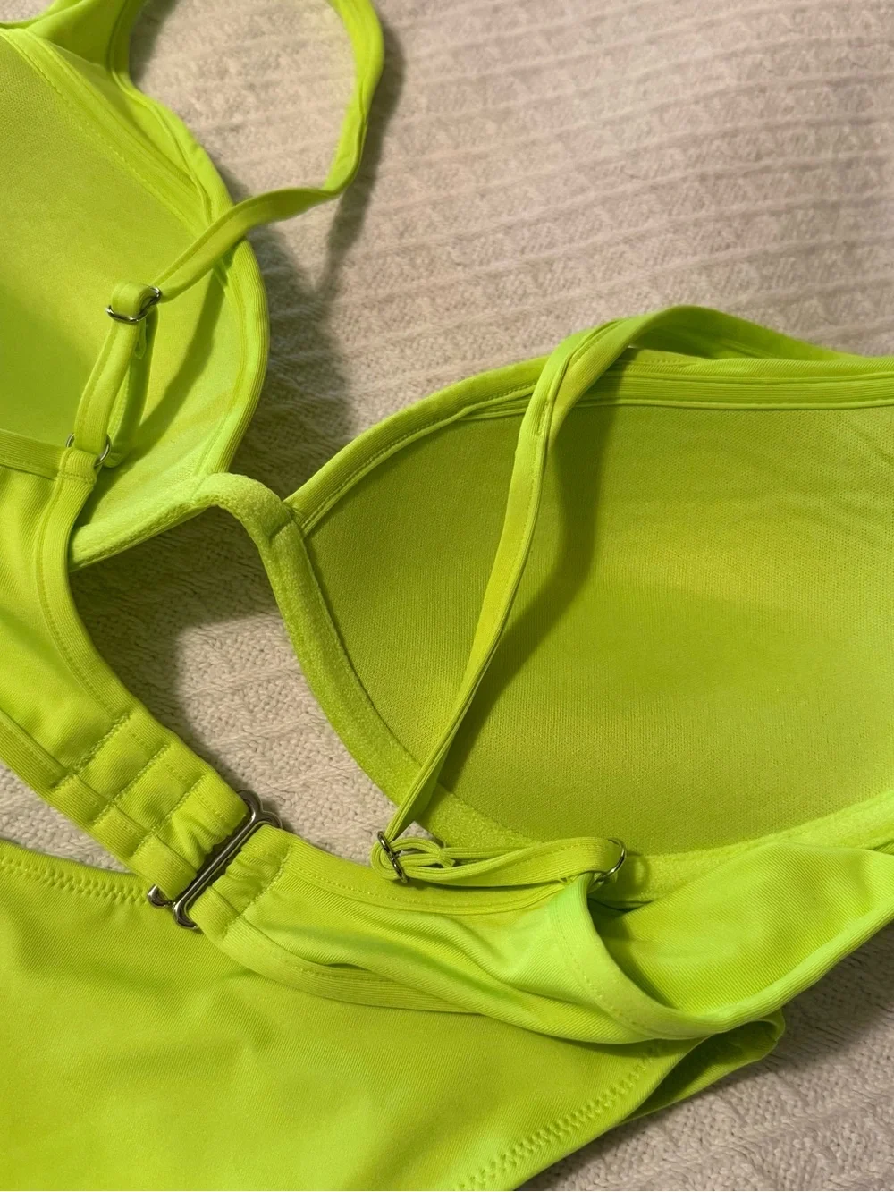 Neon Lime Push-Up Bikini Set - Women Swim